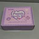 WATINC Christmas Punch Needle Coaster Kits - 23Pcs Easy Art Work Decor Craft Supply for Beginners, DIY Set of 6 Pattern Tufted Pads with Adhesive Felt Yarns Tools Instruction Customized Boxes (Purple)