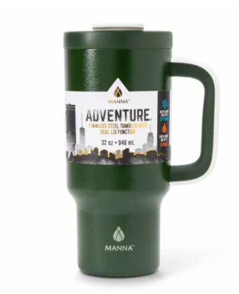 Manna™ Adventure™ Handled Tumbler - Green
