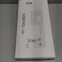 Owpkeenthy Brown Keyboard and Mouse Wireless, Cute Colorful Typewriter Keyboard Full-Sized with Number Pad Round Keycaps for Desktop, Laptop and Computer(Gradient Brown)