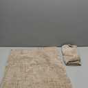 UGASA Velvet 20x20 Inch Soft Throw Pillow Cover Decorative Corduroy Striped Both Sides Solid Square Cushion Case Boho Farmhouse for Couch Bedroom Sofa Home, 1 Piece, Beige