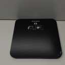 Digital Bathroom Scale for Body Weight: High-Precision 4-Sensor Accuracy, LED Display, 400lb/180kg Capacity, Safe Rounded Corners, Batteries Included