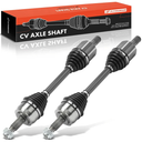 A-Premium Pair (2) Front CV Axle Shaft Assembly Compatible with Jeep Compass 2018 2019 2020 2021 L4 2.4L, AWD with 3.73 Axle Ratio, Driver and Passenger Side