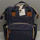 SHITIESHOU Diaper Bag Backpack Baby Bag, Baby Girl Boy Diaper Bag for Dad Mom with Pad, 16 Pockets, Pacifier Case, Large Diaper Bags Unisex for Travel (Blue)