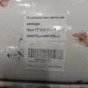 KIMODE Anti Fatigue Kitchen Mat for Floor, Farmhouse Floral Kitchen Rugs Sets of 2, Kitchen Floor Mats Non-Slip, Cushioned Standing Mat for Sink, Laundry, Desk, Home White
Size 17x29.5+17x59, (44x75cm+44x150cm)