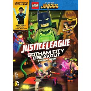 LEGO DC Comics Super Heroes: Justice League: Gotham City Breakout w/Figurine (DVD)