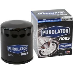 Purolator PBL12222 PurolatorBOSS Maximum Engine Protection Spin On Oil Filter Compatible With Ram 1500, Chevrolet Silverado 1500, Silverado 2500 HD, Jeep Compass, Cherokee, Patriot and GMC Sierra 1500