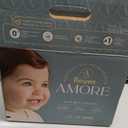 Pampers Amore, Size 4 (15-34 lbs), 58 Count, Our Best Diaper Hypoallergenic & Fragrance Free, Up to 100% Leakproof, Soft as Cashmere