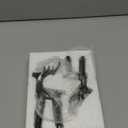 Burbell 2 Set Modern Christmas Decor Neutral Christmas Reindeer Decor Resin Deer Statues Figurines Elk Statues for Neutral Modern Living Room Bedroom Office Bookshelf Desk Ornaments(Black,Small)