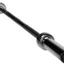 CAP Barbell 6-Foot Solid Olympic Bar, Black (2-Inch)
