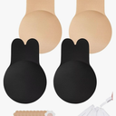 Sticky Bra Push Up 2 Pairs,Adhesive Bras Strapless Backless Bra for Women with Nipple Covers