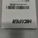 Hicarer 2. 4 Inch (61 Mm) Mini Quartz Clock Insert Round Clocks Head Insert Roman Number Replacement Movement White Face (Gold Trim)