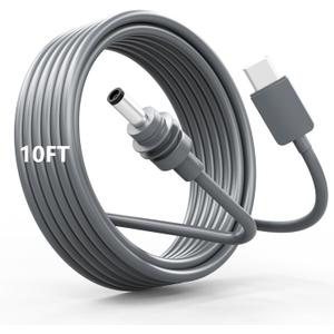 Starlink Mini USB C to DC Power Cable, 10FT/3M Starlink Mini Cable USB Type-C Input to DC Cord, Work with 100W+ PD Source Power Bank 20V PD Charger, Waterproof Accessories
