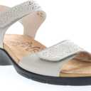 Propét Women's Wanda Sandals, Cream, 9.5 X-Wide US