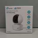 Kasa 2K+ Indoor Pan/Tilt Wired Security Camera - Works as a Baby Monitor & Pet Camera, Motion Detection & Tracking, 2-Way Audio, Night Vision, Subscription-Free Local Storage or Optional Cloud, KC410S (White)