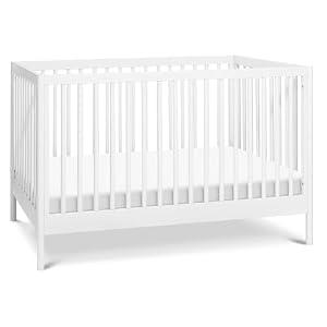 Davinci, Birdie 3-in-1 Convertible Crib, White, Easy Assemble, Greenguard Gold Certified