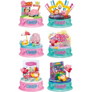 Re-Ment Kirby in Pop City Blind Box - Includes 1 of 6 Collectible Mini Figurines - Fun and Versatile Decoration