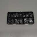 Apres Gel-X Round Box of Nail Tips | 280 Gel-X Tips, Soft Tips, 14 Sizes 00-9 | Half-sizes Included (Natural Round Extra Short, 280.00 Fl Oz (Pack of 1))