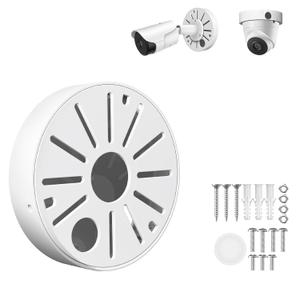ZT-NET Universal Security Camera Junction Box Aluminum Alloy Bracket Hide Cable Junction Mounting Box Wall Ceiling Mount for CCTV Camera Indoor Cable Management
