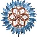 Wind Spinner Large Wind Mill Metal Outdoor Indoor Large Two-Way Wind Sculptures for Garden Patio Yard Decor