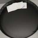 18 Inch Round Wedding Cake Stand for Cupcakes & Desserts, Black