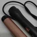 5 in 1 Wand Curling Iron Set, Hair Styling Tools with Thermal Brush and 4 Interchangeable Ceramic Barrels from 1/2 to 1 1/2 inch, Fast Heating, Dual Voltage Hair Curler, Gifts for Women (Rose Gold)