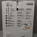 KOHLER 24764-RL-0 Rutledge Nightlight ReadyLatch Slow Close Toilet Seat, Elongated, Quiet-Close Lid and Seat, Grip-Tight Bumpers, White