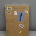 IAFWZX Framed Blue Gray Abstract Wall Art, Modern Minimalist Waves Wall Decor, Neutral Watercolor Line Canvas Paintings, Navy Blue Watercolor Poster Prints for Bedroom Living Room Office 16"x24"x3