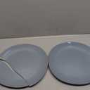 Glazed Stoneware Blue 11" Dinner Plate