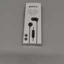 Sony MDREX15AP In-Ear Earbud Headphones with Mic, Black (MDREX15AP/B)