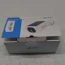 ANRAN 2K Solar Security Cameras Wireless Outdoor, 2.4Ghz WiFi Surveillance Outdoor Camera for Home Security with Embedded Solar Panel, Color Night Vision, 2-Way Talk, IP67 Waterproof, Work with Alexa (3MP-White)