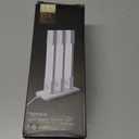 EZVALO 6 Pack Led Under Cabinet Lighting Wireless with Charging Station, 7Rechargeable Motion Sensor Light Indoor, 3 Color Dimmable Motion Activated Cabinet Lights for Kitchen Bookshelf, Stair