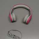 LilGadgets Kids Headphones for School - Ages 3+, On-Ear, Foldable, Wired Pink Headphones with Mic & Volume Limiting - Noise Reduction & SharePort Technology