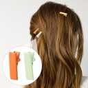 100pcs Metal Alligator Hair Clips, Small Crocodile Hair Clips, Alligator Barrettes Accessories for Women DIY Crafts, Bows, Arts - Mixed Macaron Colors, 2.1 cm