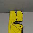 Mile High Life Dog Raincoat, Adjustable Waterproof Reflective Rain Jacket for Small Medium Large Dogs, Lightweight Breathable Pet Rain Coat with Leash Hole(Yellow,L Chest 32-40")