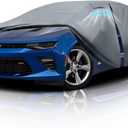 Waterproof Chevrolet Chevy Camaro(1992-2026) Car Cover with Breathable Vents, [2025 Upgrade] Premium Covers with Cotton Liner and Zipper Door, Sun Rain Snow Dust Uv Protection