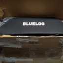 Bluelog Walkers for Seniors Rollator Walkers with Seat, 350lb Capacity with Cup Holder & Cane Holder, 8'' All Terrain Wheels, Adjustable Handles and Seat Height, Foldable Design, Blue