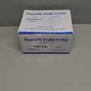 U-100 1ml Syringe with Needle, 31G 1/4" 6mm 1cc Syringes, Disposable Individual Package, Pack of 100