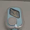 Adults Bento Lunch Box,Salad Container Large 43oz Salad Bowl, Bento-Style Tray for Toppings, 3oz Sauce Container for Dressings, and Built-In Reusable Fork (Blue)