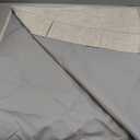 Joydeco 100% Blackout Curtains for Bedroom - Natural Linen Curtains, Thermal Insulated Linen Light Blocking Drapes, Rod Pocket & Back Tabs (Linen, 52" W x 90" L (Pack of 2)) (Beige)