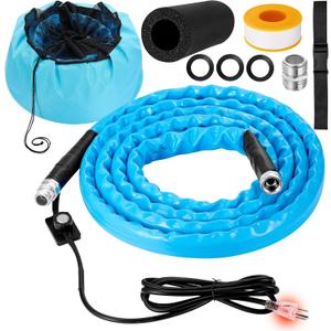 Heated Water Hose For Rv 60 Ft,45  Antifreeze Heated Drinking Garden Water Hose, Electrically Heated Garden Hoses, Rv, Camper