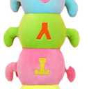 AOQI Multicolor Caterpillar Stuffed Animal Big Hugging Pillow Cute Plush Soft Pillow Doll,Giant Plush Toy,Gifts for Girl Boy Babies Birthday (59inch/150cm)
