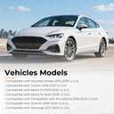 BHB Intake Manifold Compatible with Hyundai Tucson 2018-2021 Sonata 2015-2019 Santa Fe 2019-2020 Santa Fe Sport 2018 Kia Optima Sorento 2016-2020 Sportage 2017-2022 L4 2.4L Replacement for 283102GGA0