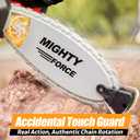 Mighty Force Chainsaw Toy for Toddlers - Realistic Lights, Sounds & Spinning Action, Safe Design with Easy-Grip Handle, Perfect for Pretend Play Boys Aged 3+