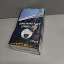 3 Sets Christmas Lights, 150 Count 33 FT Each Mini String Lights, Clear Green Wire Fairy Light, 120V UL Certified Connectable Xmas Tree Light for Holiday Patio Party Outdoor Decoration, Warm White