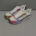 Skechers Women's Uno-Opalescent Sneaker (11, White/Multi)