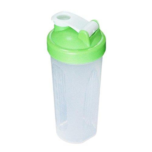 Atoz prime 1pcs 600ml Smart Shake Protein Blender Shaker Mixer sports water Cup Drink Whisk Ball Bottle