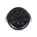 Dyno Racing 2" 52mm Mechanical Oil Press Gauge 0-10 Bar/0-150PSI Oil Pressure 12V Press Gauge Yellow Light Car Meter NPT1/8
