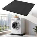 Under Washing Machine Mat, Doubled-Sided Non Slip Washer Pan, Anti-Vibration Dryer Mat, 27" x 27"
