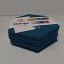 Ekkogo Acoustic Panels 12-Pack - 14"X12.1"X0.4" Sound Panels - High Density Sound Dampening - Ocean Turquoise Hexagon