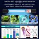 Aquarium Clean Light7W&9W&11W&13W Algae Bloom Clean Light for Fish Tank,Submersible Light with Timer,Aquarium Water Clean Green Clear Waterproof Clean Lamp for Pond,Swimming Pool